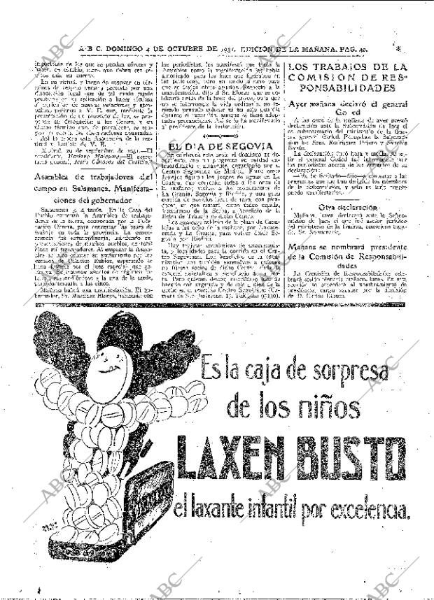 ABC MADRID 04-10-1931 página 38