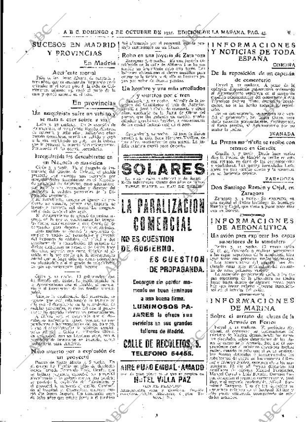 ABC MADRID 04-10-1931 página 41