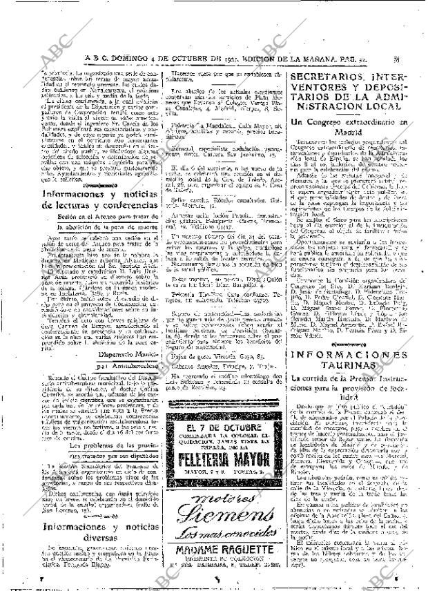 ABC MADRID 04-10-1931 página 50