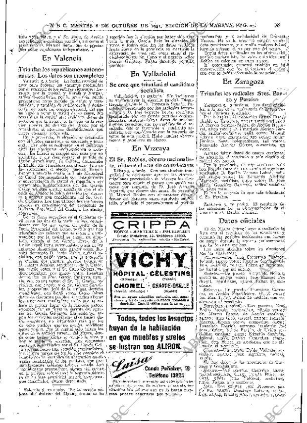 ABC MADRID 06-10-1931 página 21