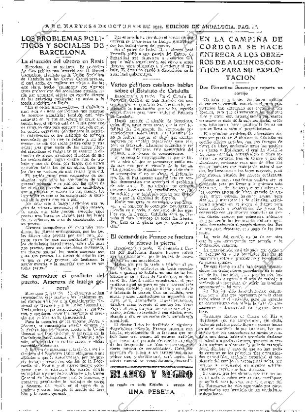 ABC SEVILLA 06-10-1931 página 26