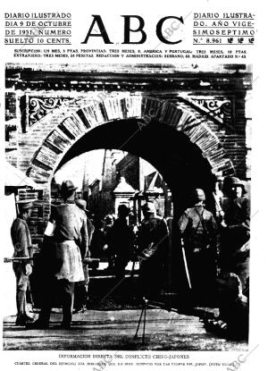 ABC MADRID 09-10-1931 página 1