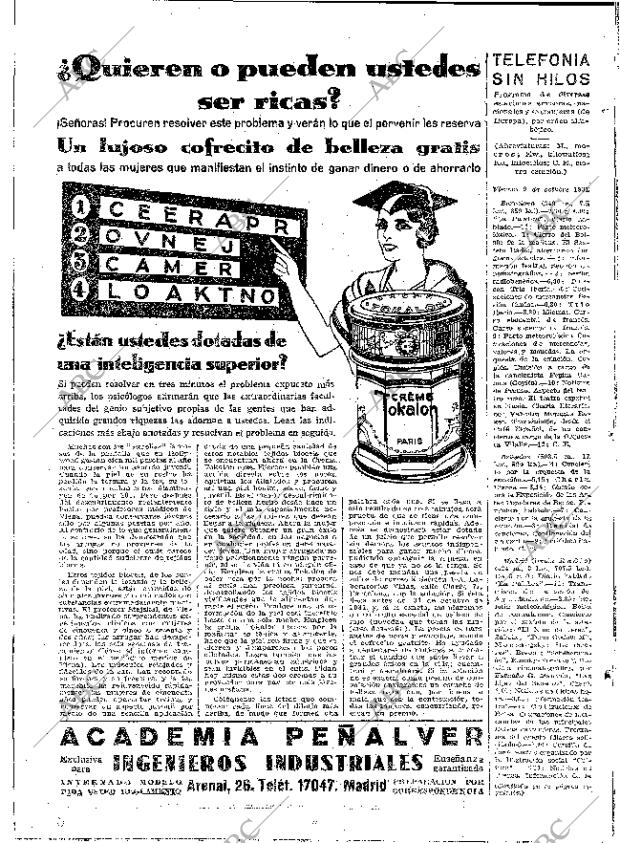 ABC MADRID 09-10-1931 página 48