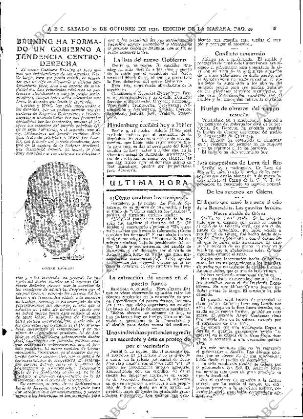 ABC MADRID 10-10-1931 página 49