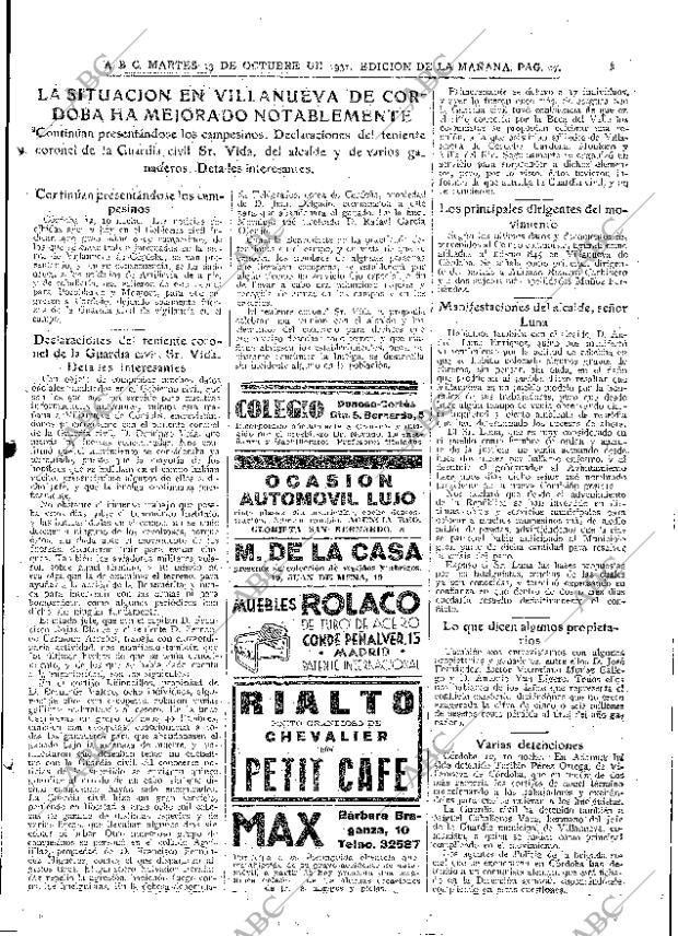 ABC MADRID 13-10-1931 página 27