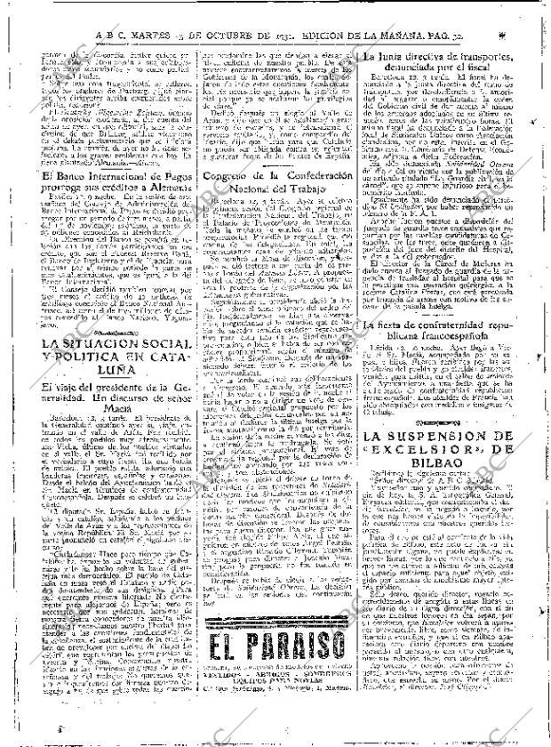 ABC MADRID 13-10-1931 página 30