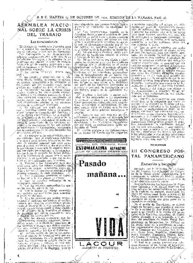 ABC MADRID 13-10-1931 página 38