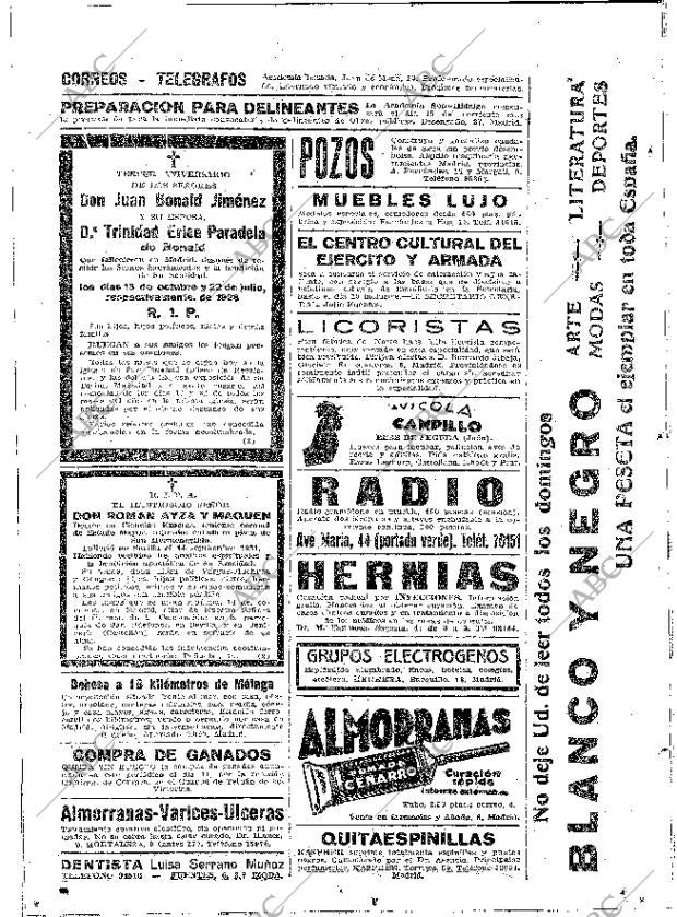 ABC MADRID 13-10-1931 página 62