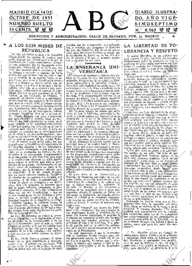 ABC MADRID 14-10-1931 página 15