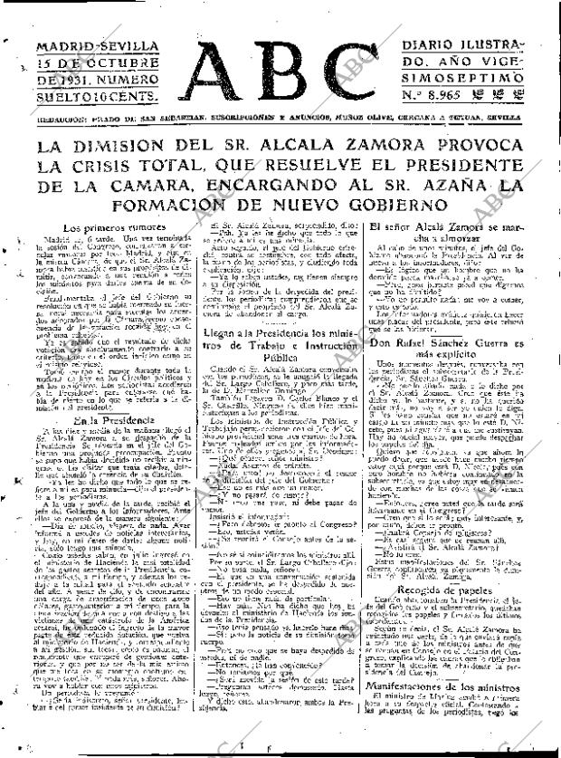 ABC SEVILLA 15-10-1931 página 15