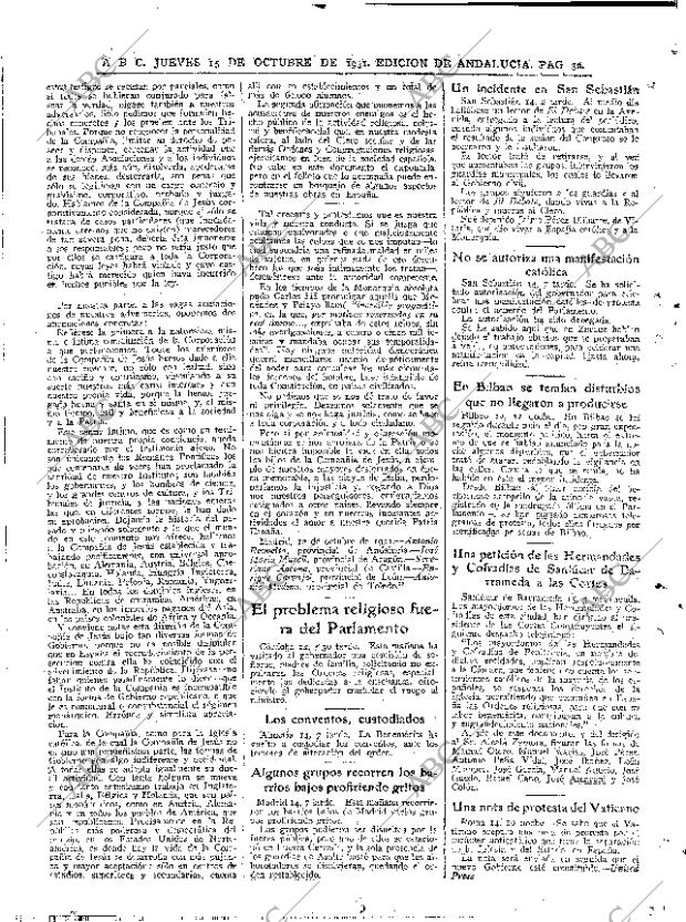 ABC SEVILLA 15-10-1931 página 30