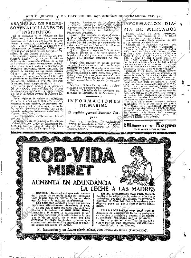 ABC SEVILLA 15-10-1931 página 40