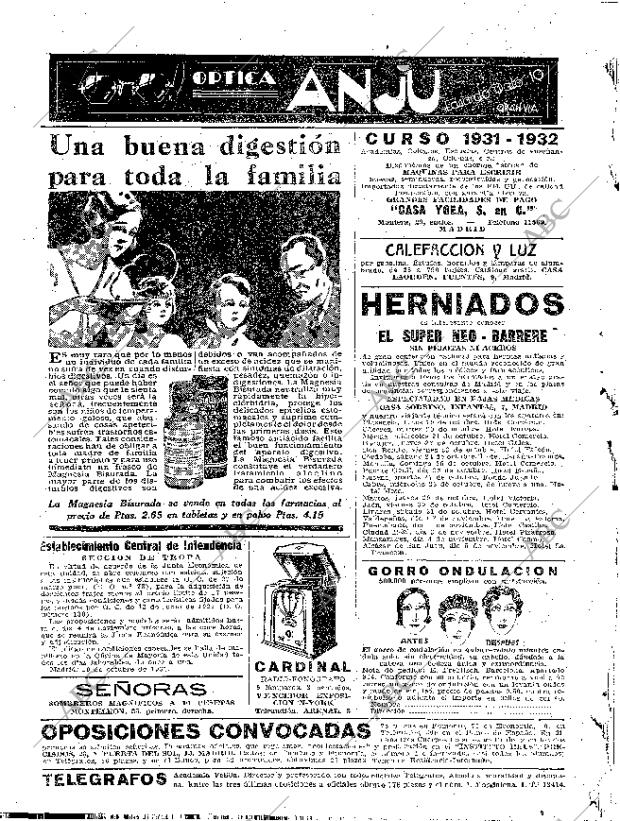 ABC MADRID 17-10-1931 página 2