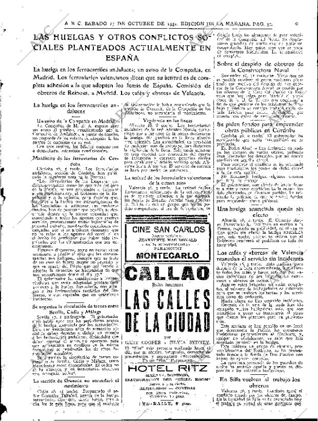 ABC MADRID 17-10-1931 página 29