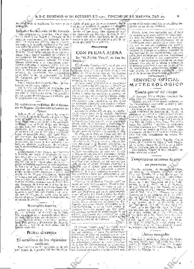 ABC MADRID 18-10-1931 página 27