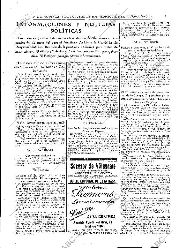 ABC MADRID 18-10-1931 página 35