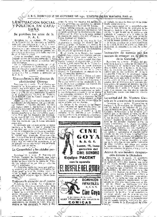 ABC MADRID 18-10-1931 página 40