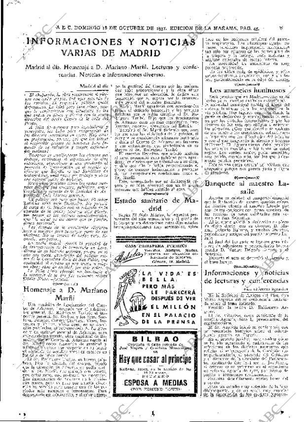 ABC MADRID 18-10-1931 página 45