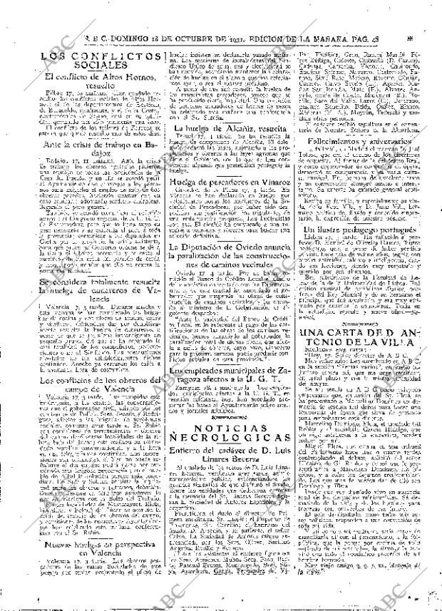 ABC MADRID 18-10-1931 página 48