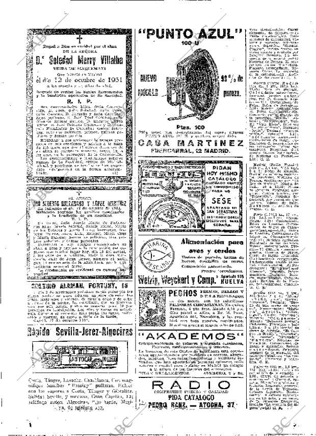 ABC MADRID 18-10-1931 página 58