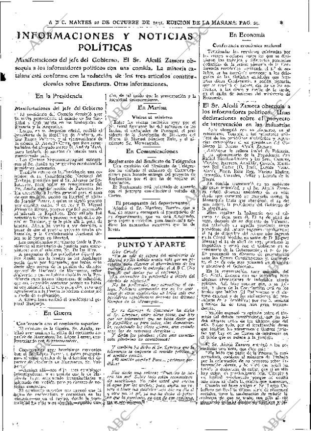 ABC MADRID 20-10-1931 página 29