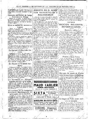 ABC MADRID 20-10-1931 página 32