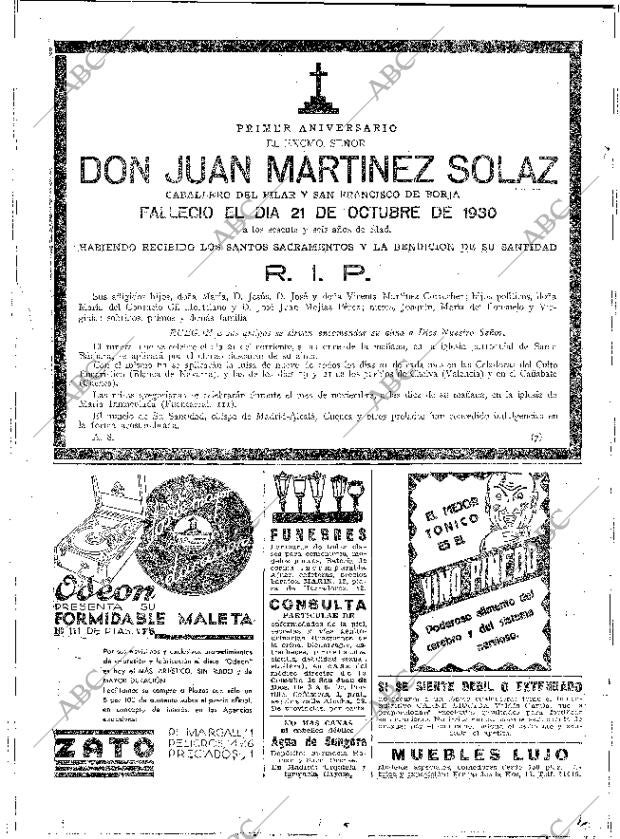 ABC MADRID 20-10-1931 página 40