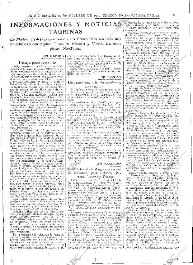 ABC MADRID 20-10-1931 página 43
