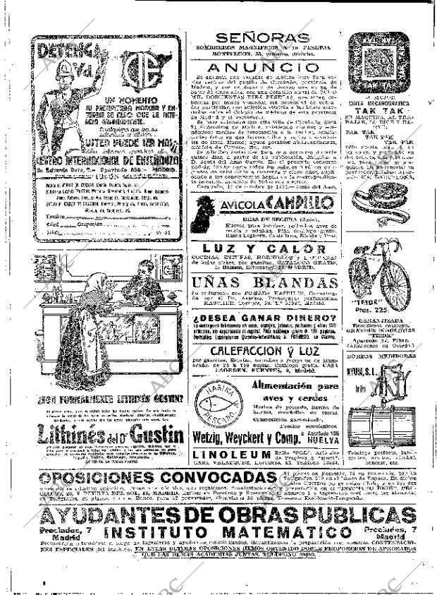 ABC MADRID 20-10-1931 página 50