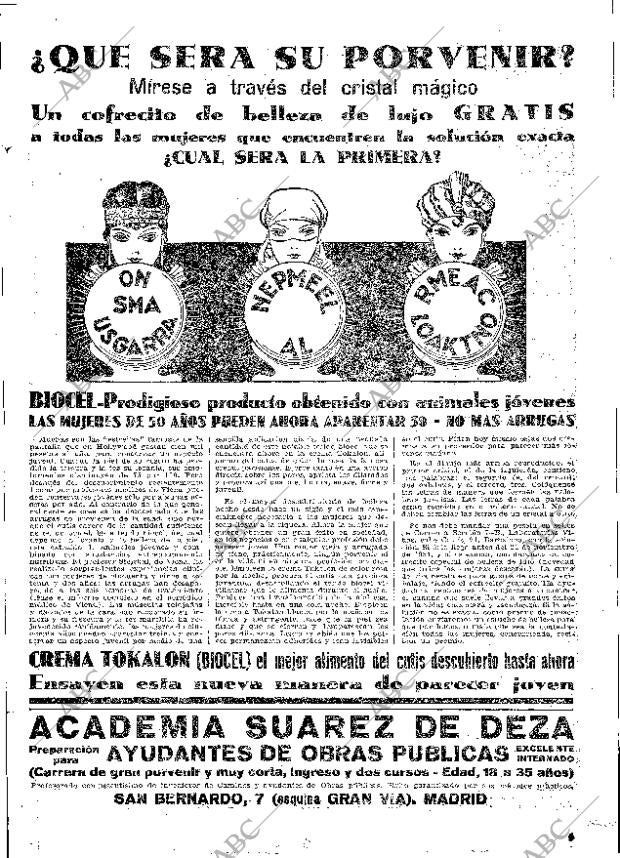 ABC MADRID 20-10-1931 página 57