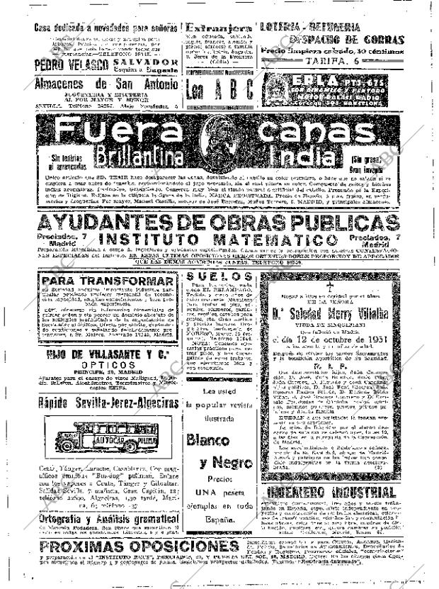 ABC SEVILLA 20-10-1931 página 46