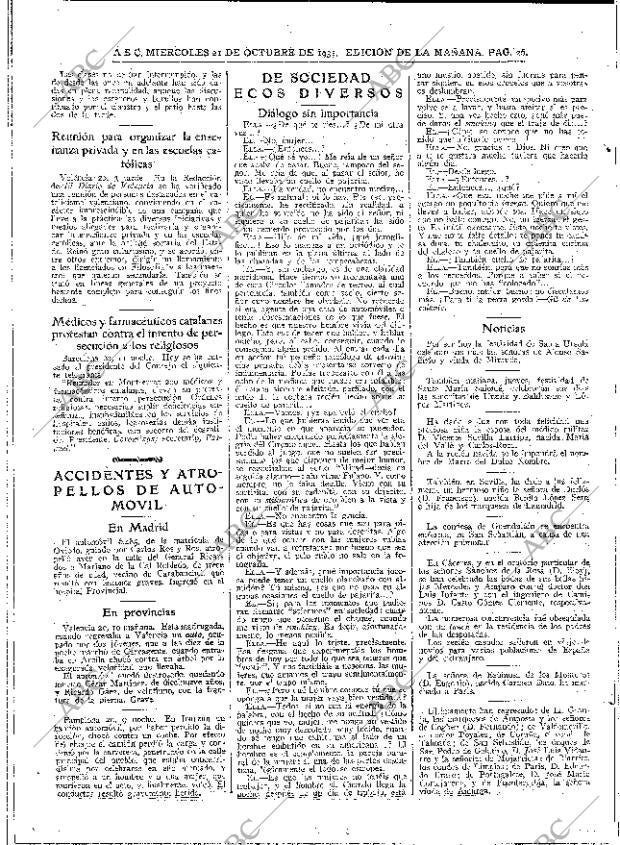 ABC MADRID 21-10-1931 página 26