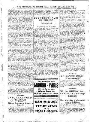 ABC MADRID 21-10-1931 página 28