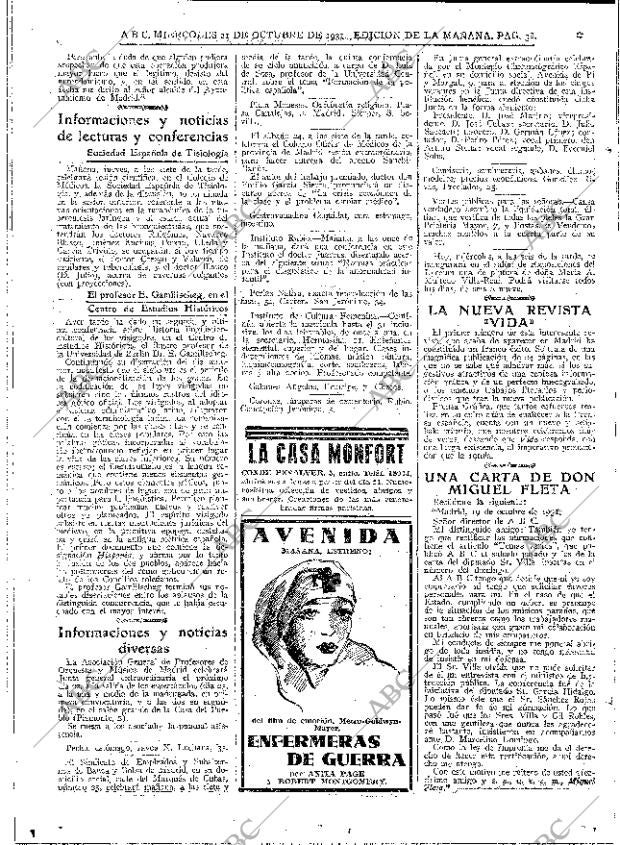 ABC MADRID 21-10-1931 página 38