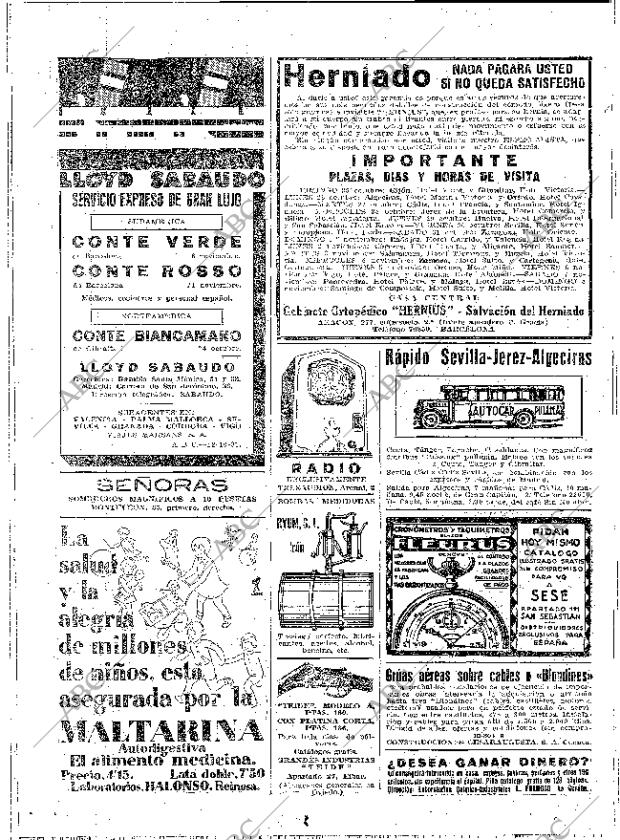 ABC MADRID 22-10-1931 página 2