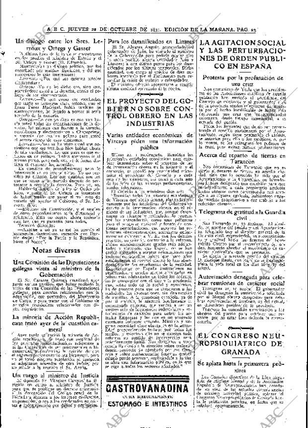 ABC MADRID 22-10-1931 página 23