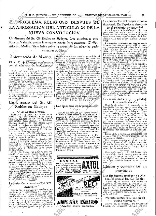 ABC MADRID 22-10-1931 página 29