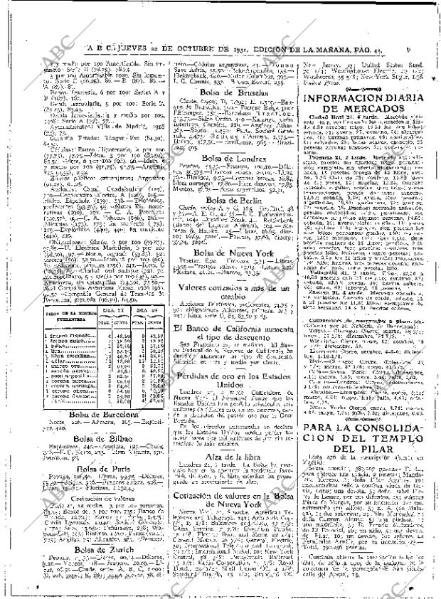 ABC MADRID 22-10-1931 página 42