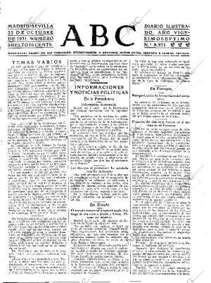 ABC SEVILLA 22-10-1931 página 11