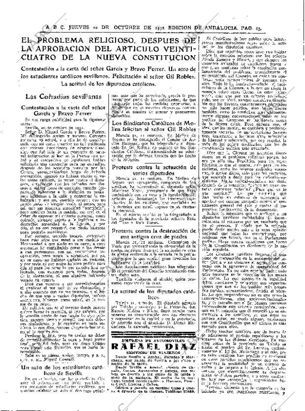 ABC SEVILLA 22-10-1931 página 19