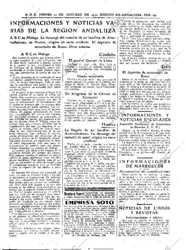 ABC SEVILLA 22-10-1931 página 25