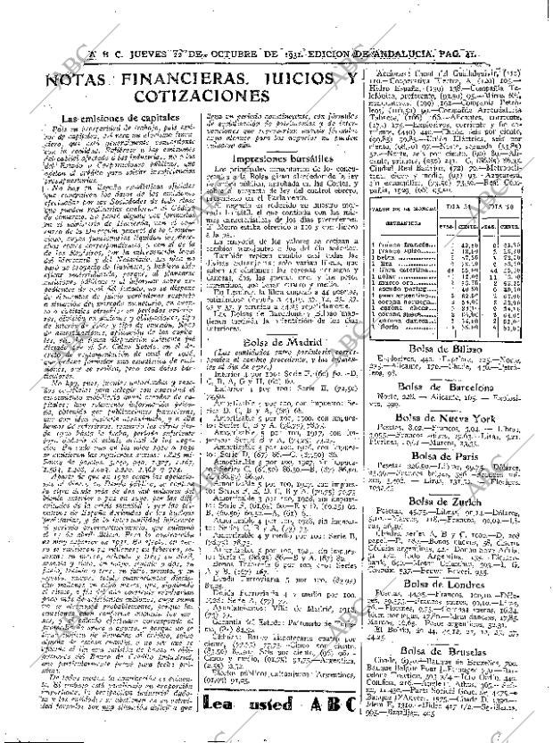 ABC SEVILLA 22-10-1931 página 37