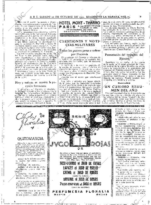 ABC MADRID 24-10-1931 página 20