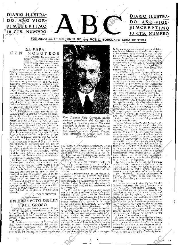 ABC MADRID 24-10-1931 página 3