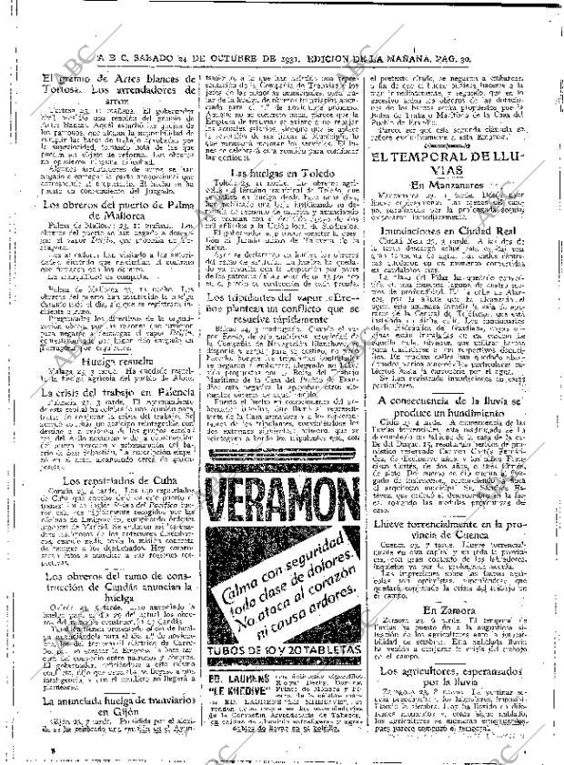 ABC MADRID 24-10-1931 página 30