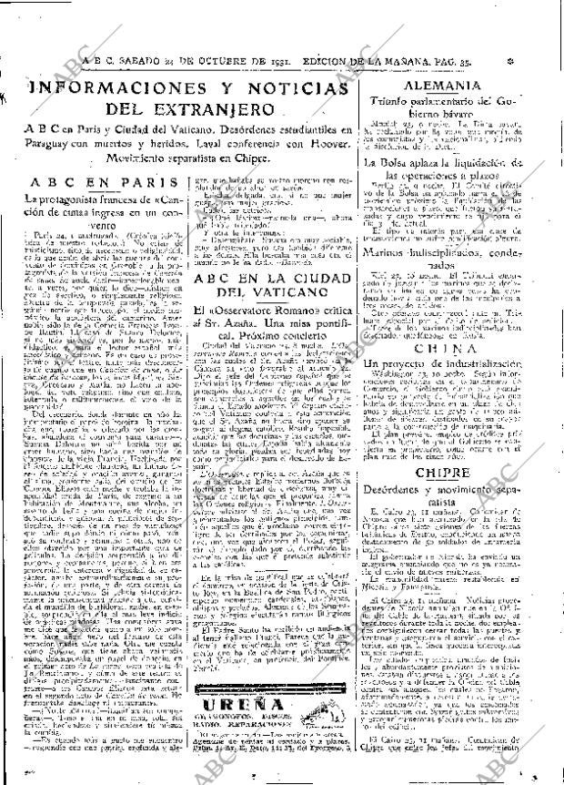 ABC MADRID 24-10-1931 página 35