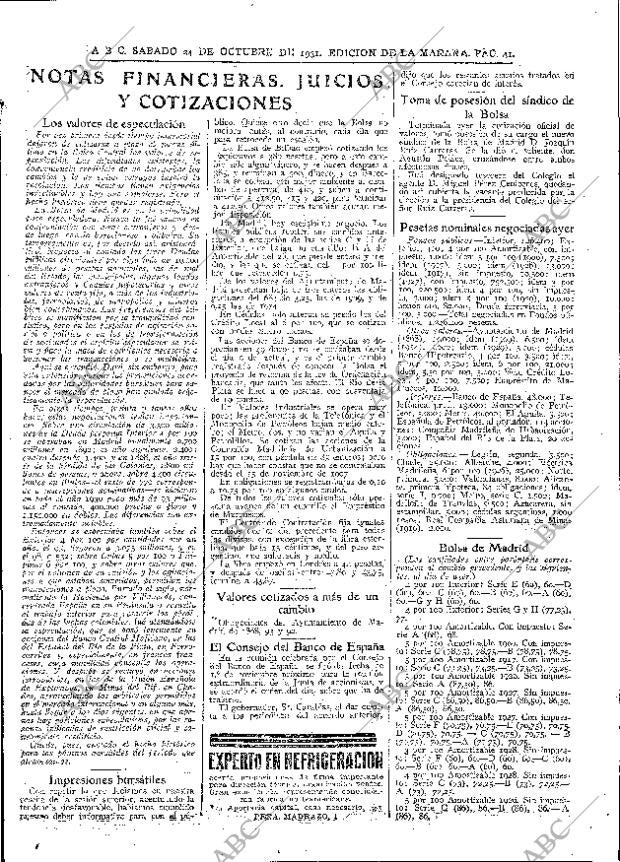 ABC MADRID 24-10-1931 página 41