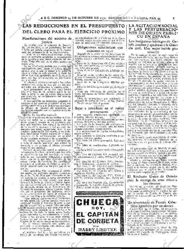ABC MADRID 25-10-1931 página 43