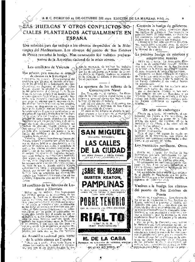 ABC MADRID 25-10-1931 página 45