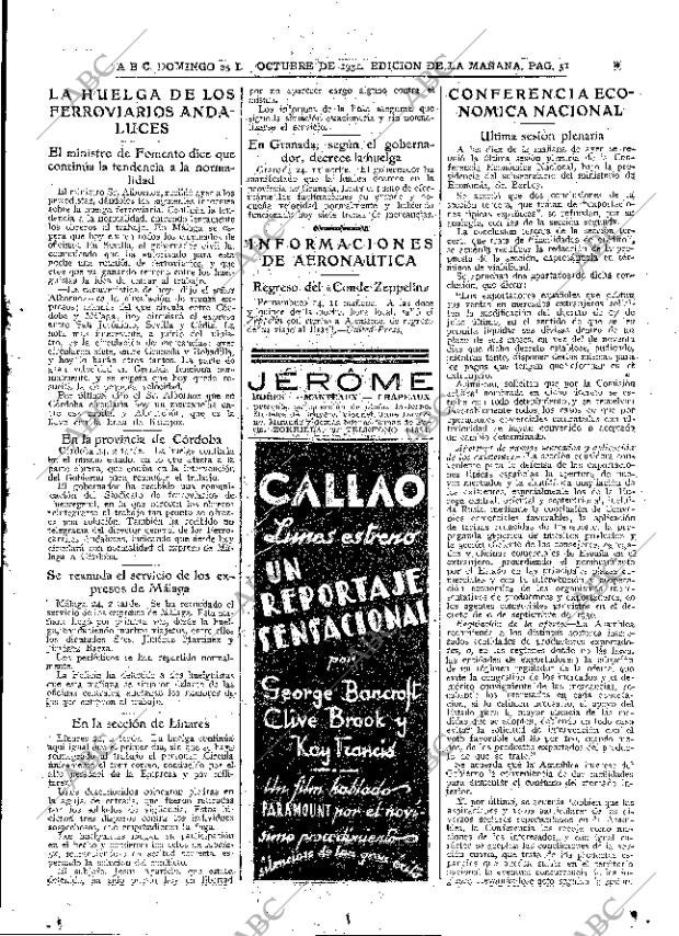ABC MADRID 25-10-1931 página 51